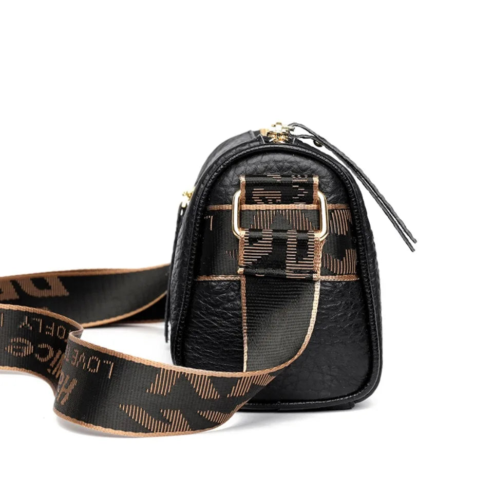 Sac à Main de Luxe en Cuir Solide pour Femme, Sacoche de Styliste, Fourre-Tout de Bonne Qualité, à Bandoulière - Lencensa 