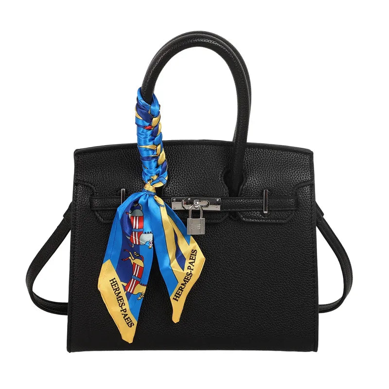 Sac à main de luxe léger et Portable pour femmes, sac à main de tempérament pratique, multifonctionnel, polyvalent, grande capacité, mode Simple - Lencensa 