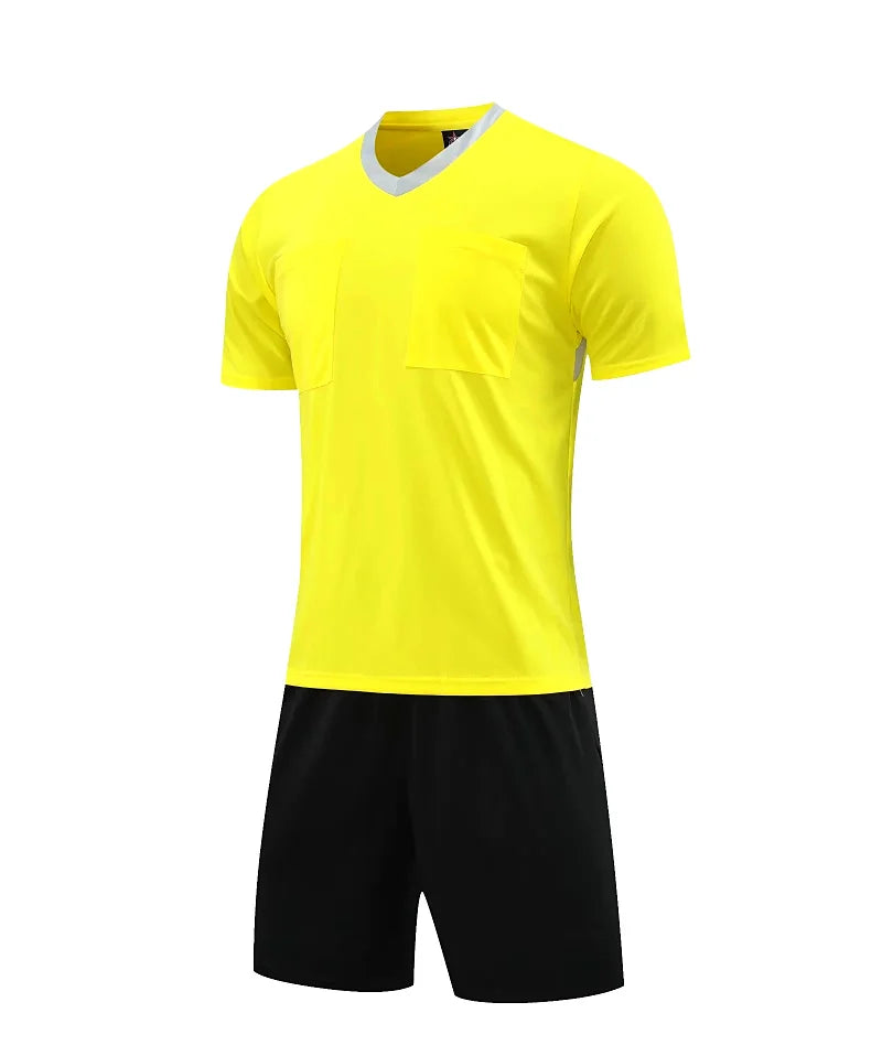 Uniforme Arbitre Football Personnalisable - Maillot Short Nom Numéro HAMEK - Lencensa 
