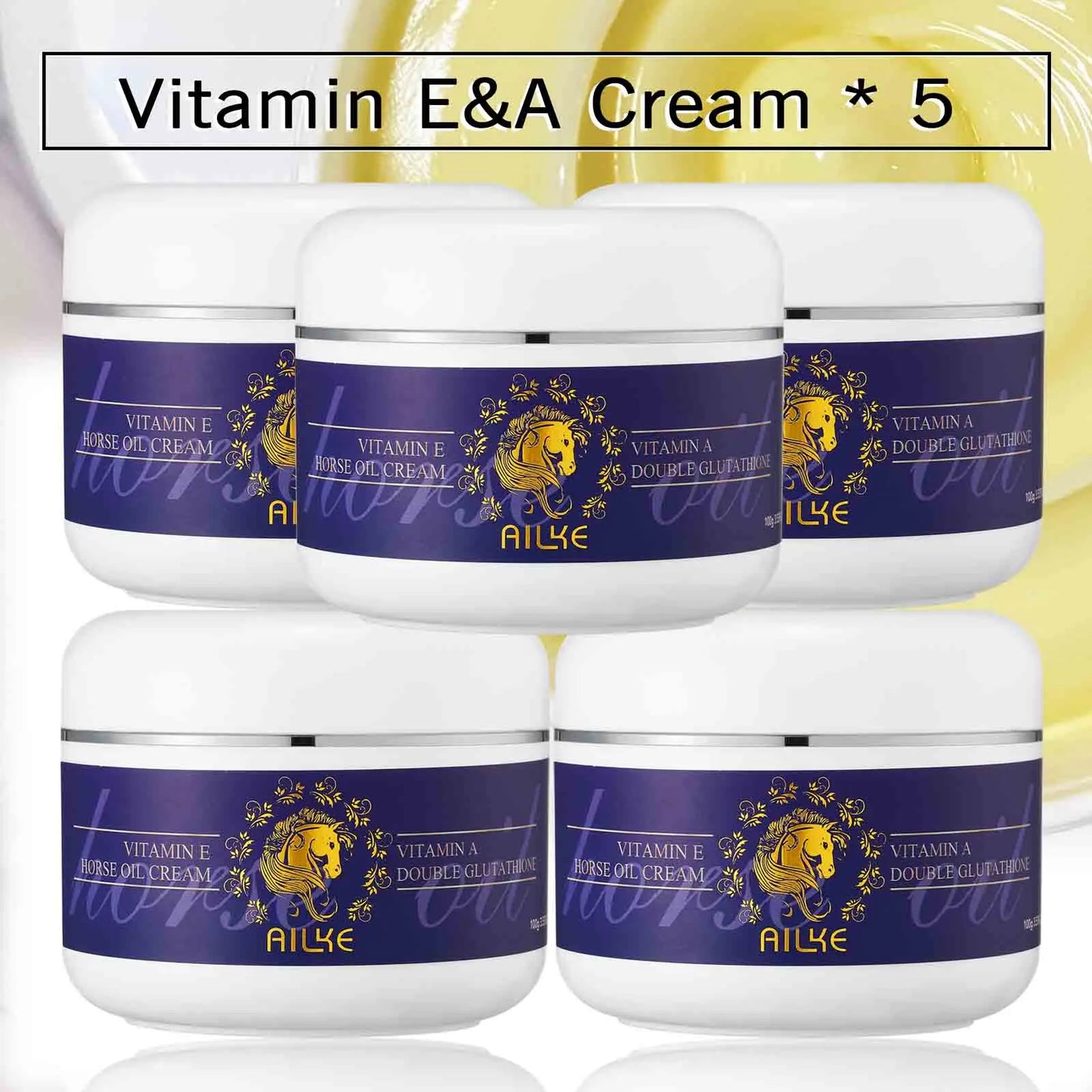 AILKE – ensemble de soins pour la peau blanchissant, éclaircissant, avec double glutathion, réduit les taches noires, foncées et blanches, pour tous les Types de peau