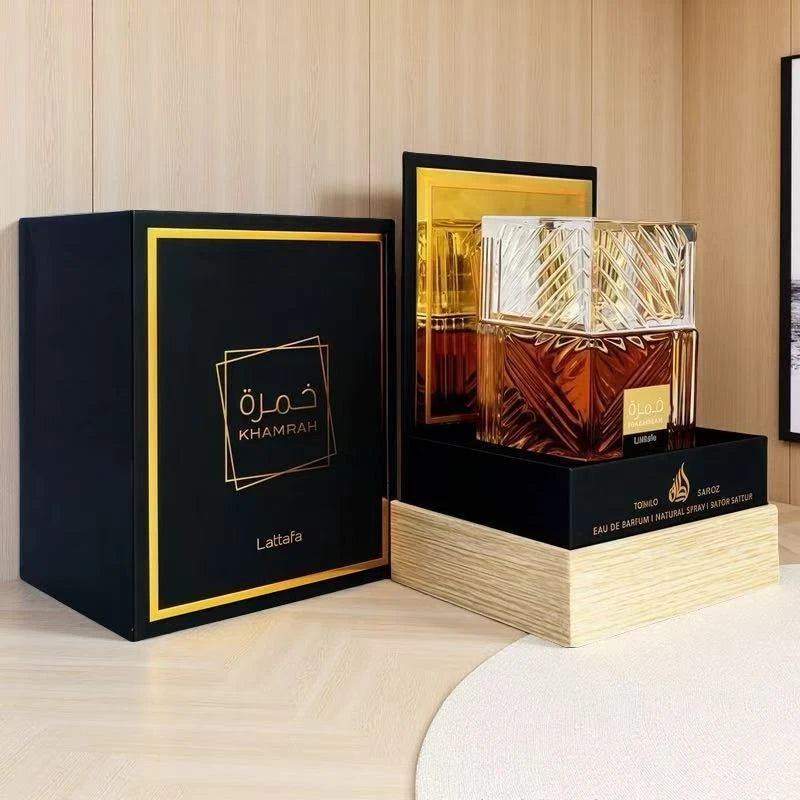 Lattafa Khamrah Qahwa 100ml - Parfum Oriental Arabe Unisexe - Lencensa 
