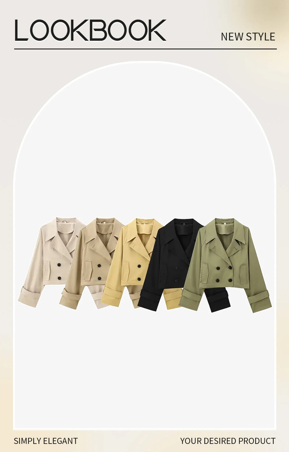 Veste Courte Premium Lencensa Femme - Coupe-Vent Haute Qualité Automne 2024