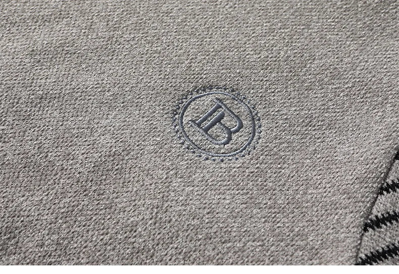 Pull Premium Lencensa - Patchwork Col Rond Doublé Polaire - Qualité Exceptionnelle Hiver - Lencensa 