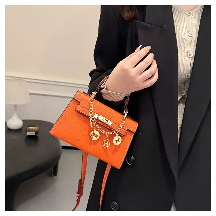 2025 Sac fourre-tout en cuir de luxe pour femme – Sac à main à bandoulière minimaliste, sac à main de travail et de bureau de petit lot de qualité supérieure - Lencensa 