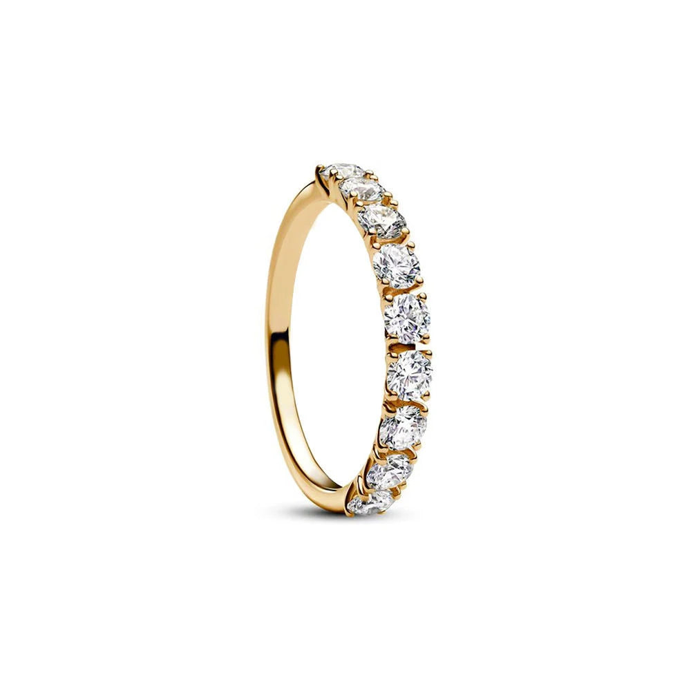 Miniso 925 originaux argent 18K plaqué or princesse voiture coeur Mickey Minnie bague de mariage ensemble pour femme Tiki bijoux cadeau de fête