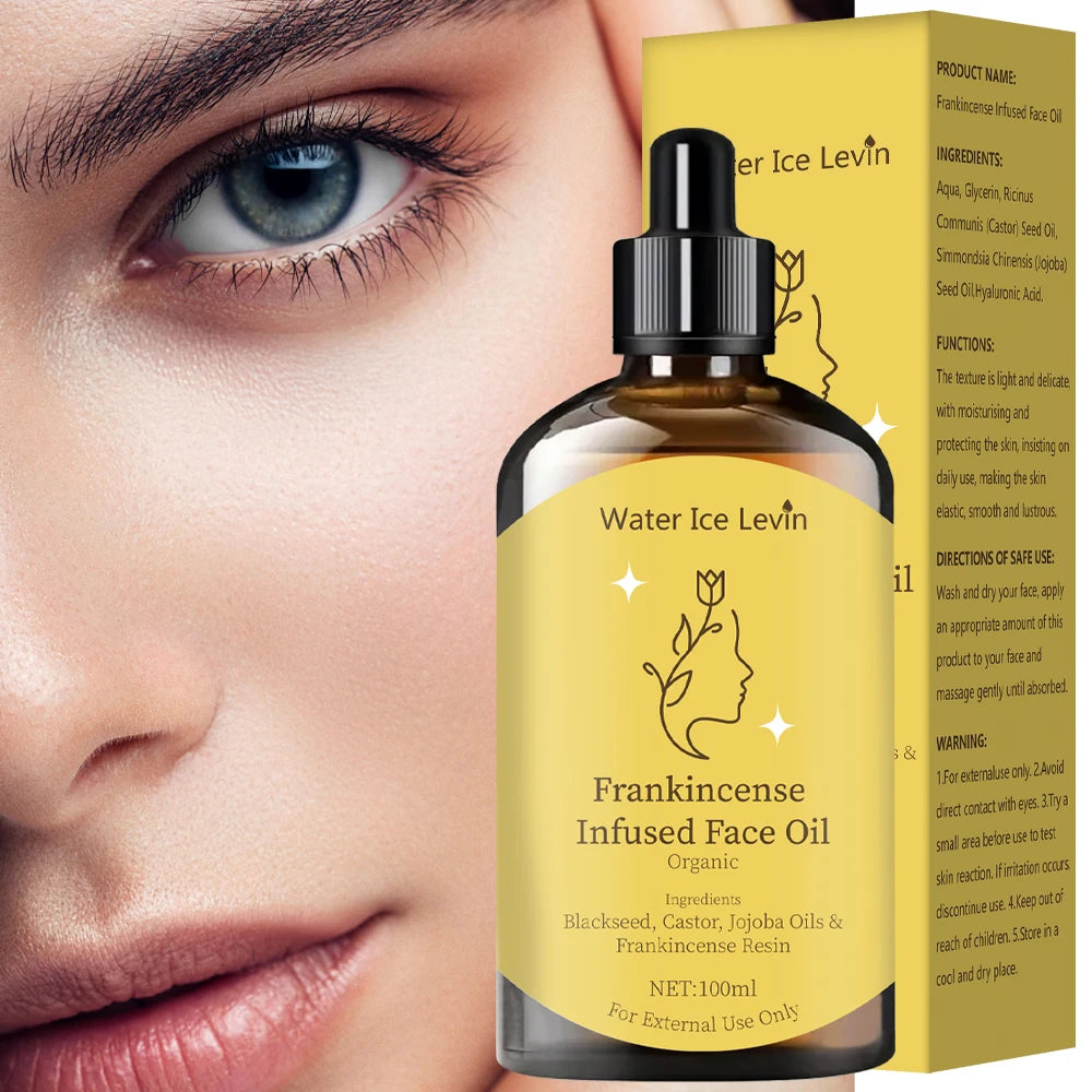 Huile Essentielle Frankincense Visage - Soin Hydratant et Nourrissant Sans Alcool - Lencensa 