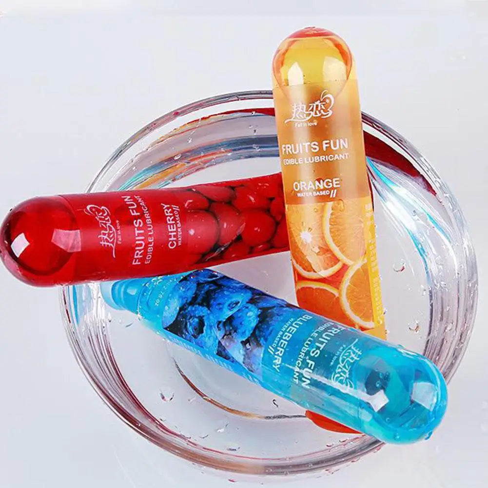 Lickable Lubricant Passionate Fruity Lubricant Strong Wire Drawing Water-Soluble Body Adult Sex Easy to Use - Lencensa 
