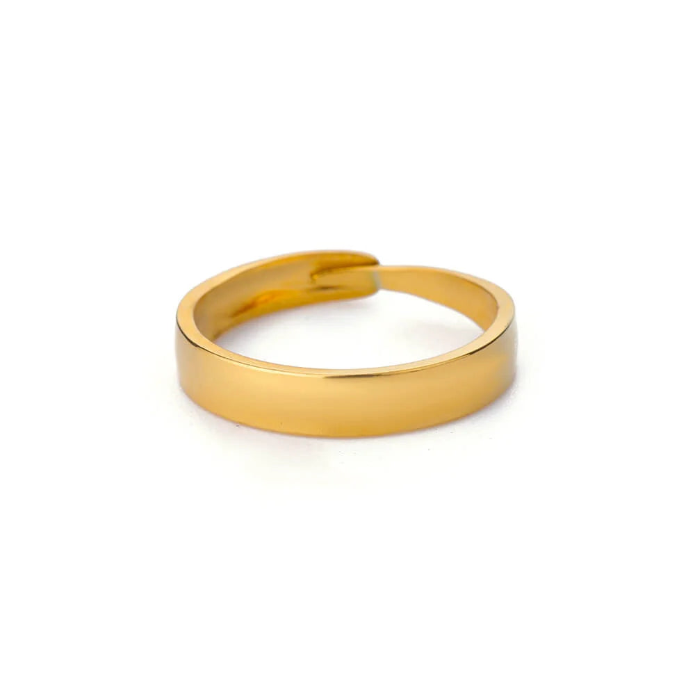 Bagues géométriques en acier inoxydable et Zircon pour femmes, bijoux de luxe, mauvais œil, couleur or, réglables, tendance, cadeau esthétique de mariage