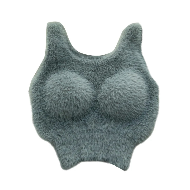 Débardeur Femme Thermique - Laine Peluche Chaud - Lencensa 