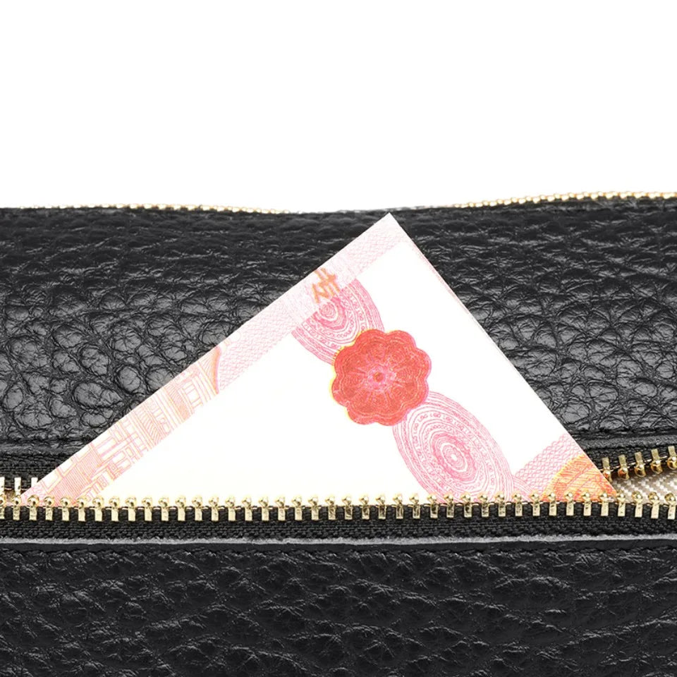 Sac à Main de Luxe en Cuir Solide pour Femme, Sacoche de Styliste, Fourre-Tout de Bonne Qualité, à Bandoulière - Lencensa 