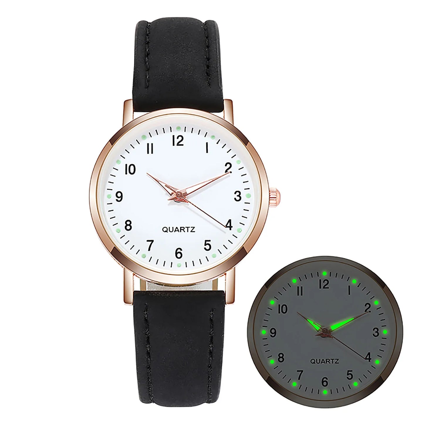 Reloj Mujer montre de mode pour femmes ceinture en cuir montres dames de luxe analogique Quartz lumineux montre-bracelet horloge Relogio Feminino