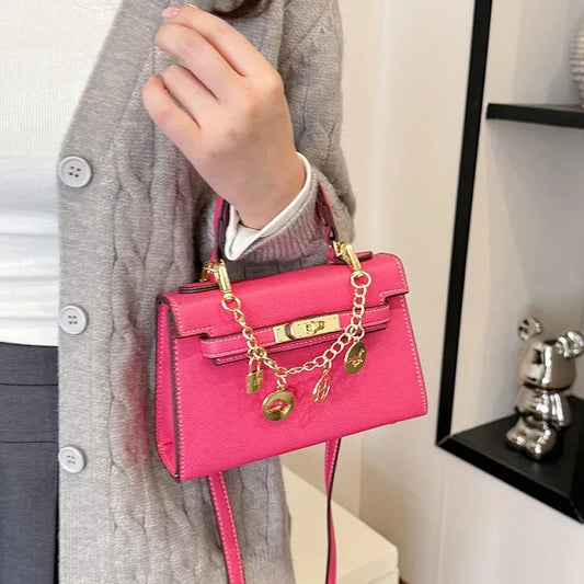 2025 Sac fourre-tout en cuir de luxe pour femme – Sac à main à bandoulière minimaliste, sac à main de travail et de bureau de petit lot de qualité supérieure
