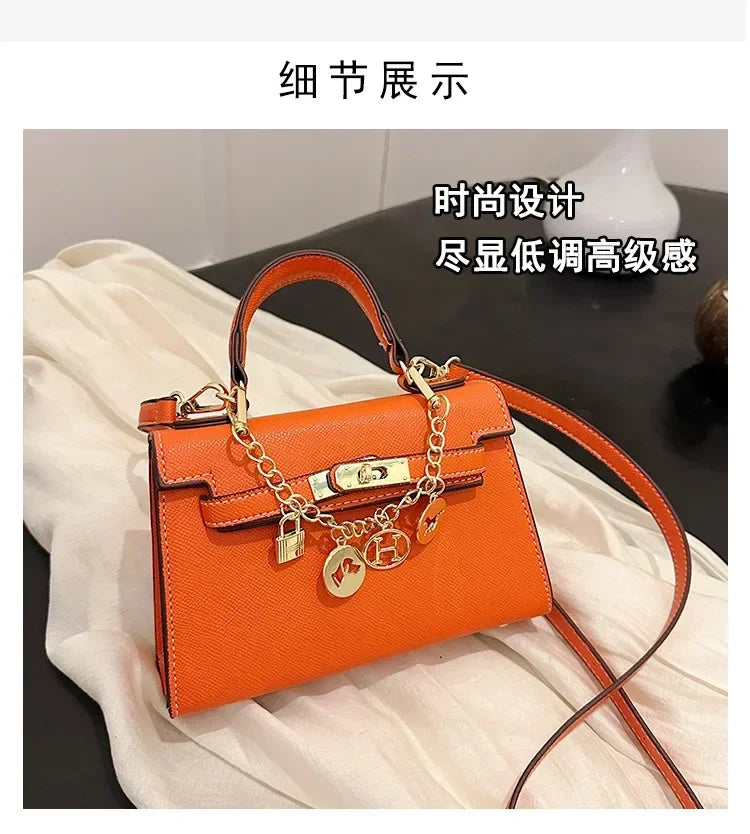 2025 Sac fourre-tout en cuir de luxe pour femme – Sac à main à bandoulière minimaliste, sac à main de travail et de bureau de petit lot de qualité supérieure - Lencensa 