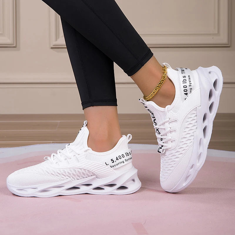 Femmes chaussures de Sport mode plate-forme baskets dames printemps hiver chaussures plates chaussures de course pour femme grande taille 43