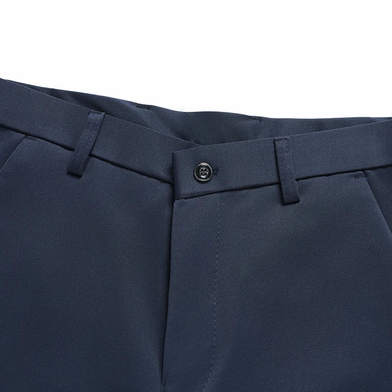 Pantalon Homme Été Extensible - Tissu Soyeux Sans Repassage - Lencensa 