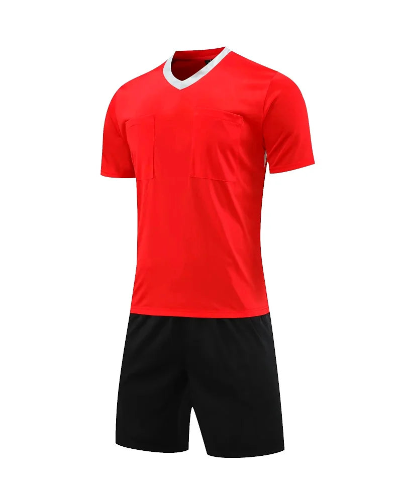 Uniforme Arbitre Football Personnalisable - Maillot Short Nom Numéro HAMEK - Lencensa 