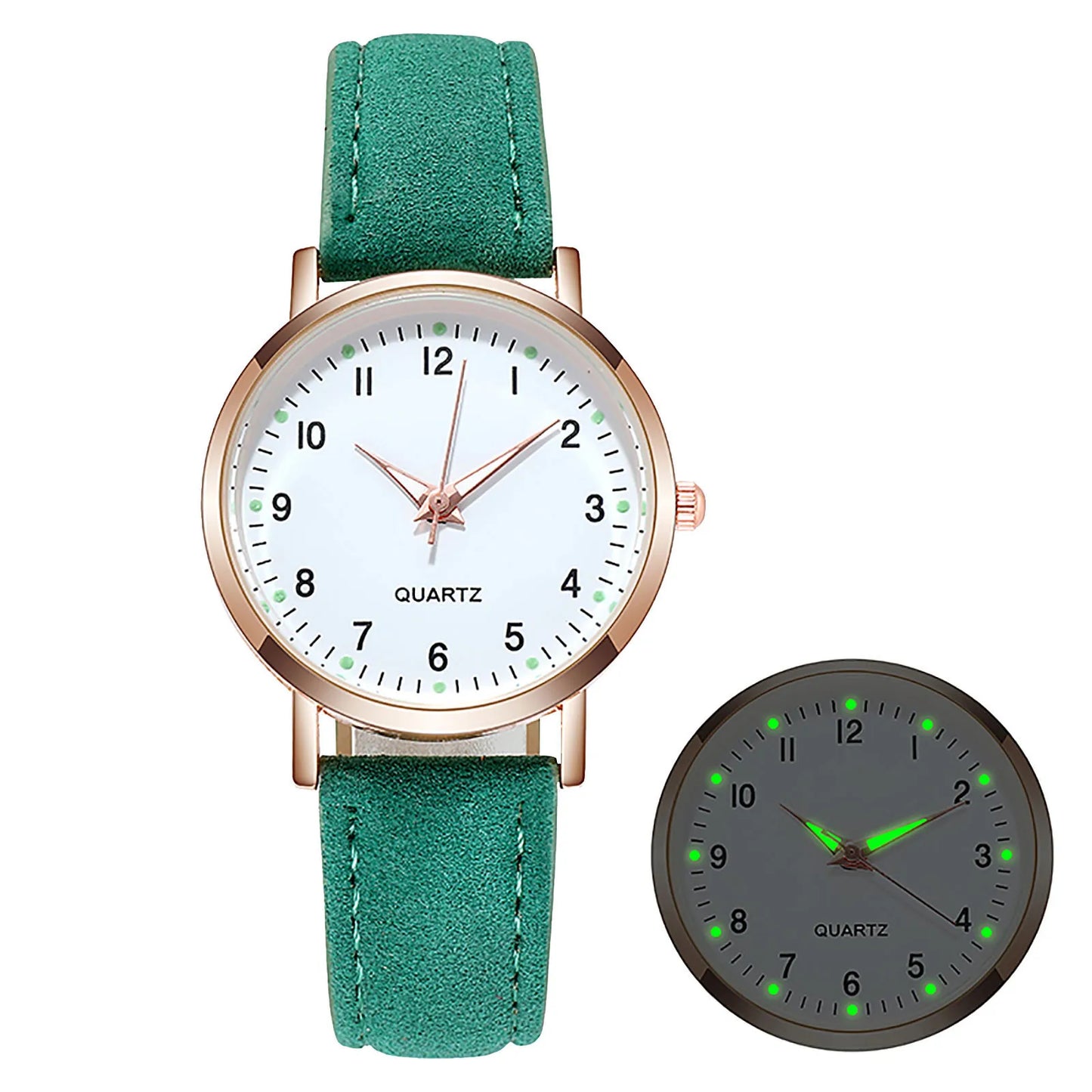 Reloj Mujer montre de mode pour femmes ceinture en cuir montres dames de luxe analogique Quartz lumineux montre-bracelet horloge Relogio Feminino