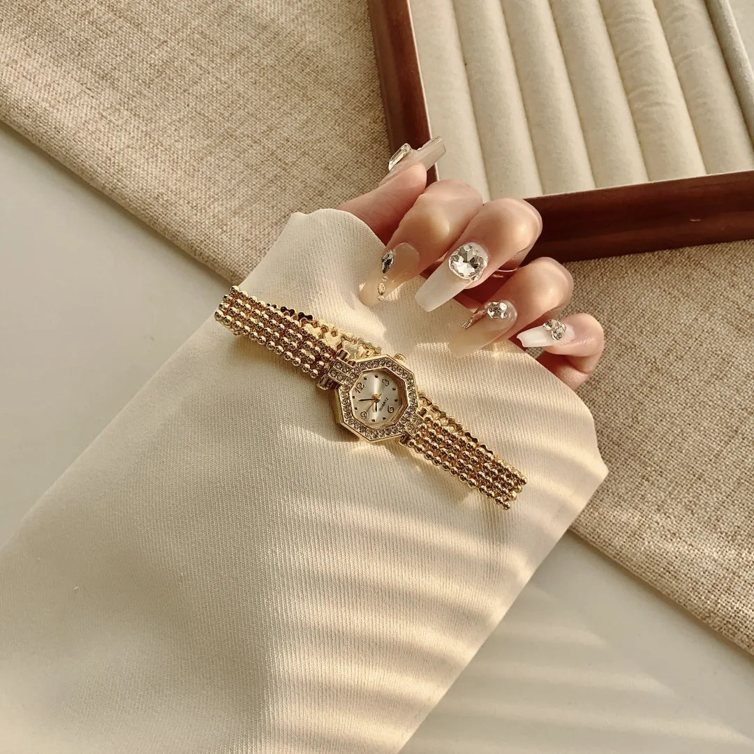 Femmes montres Top marque de luxe montres dames mode or Bracelet montre femme élégante horloge femmes montre femme
