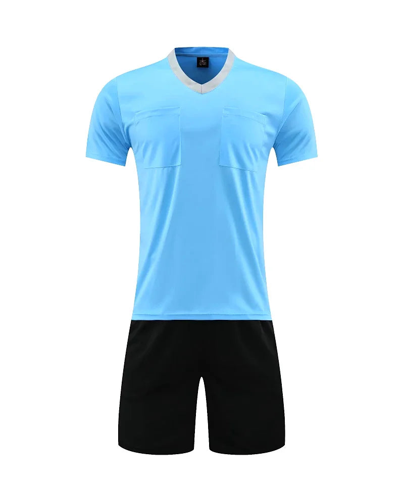 Uniforme Arbitre Football Personnalisable - Maillot Short Nom Numéro HAMEK - Lencensa 