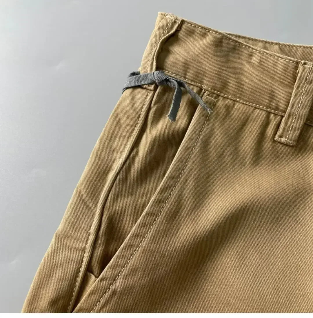 Pantalon Cargo Homme Coton - Style Américain Robuste Anti-Usure - Lencensa 