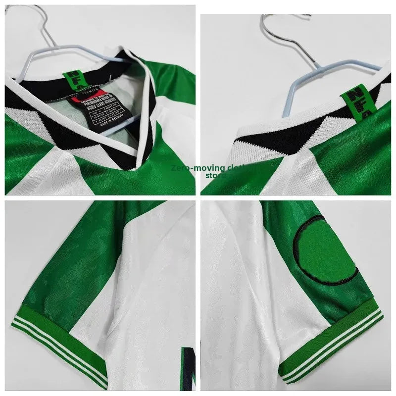 Maillot Nigeria 1996 Vintage - Rétro Classique Unisexe - Lencensa 