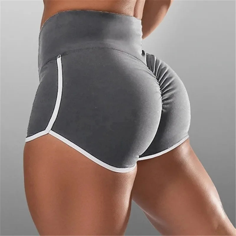 Short Sport Femme Été - Yoga Fitness Gym Taille Basse Stretch - Lencensa 