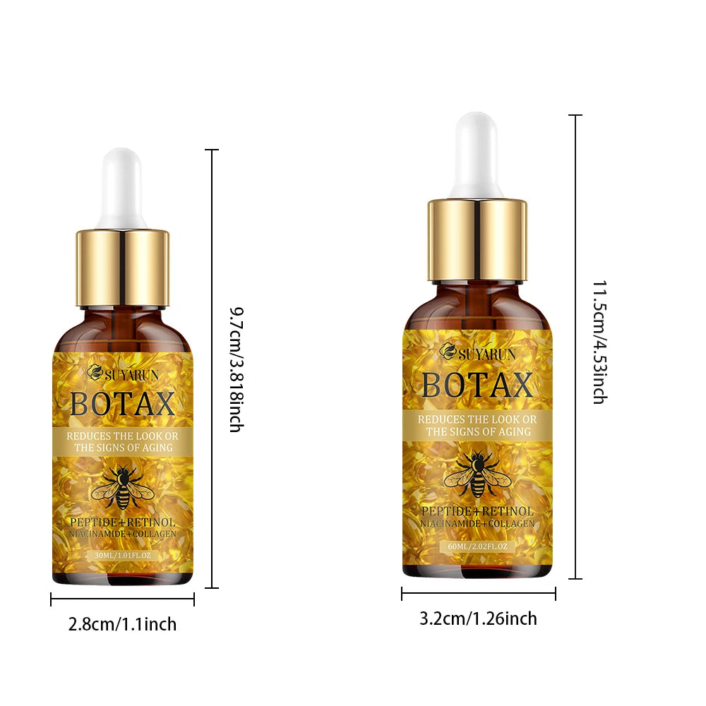 SUYARUN Botax Sérum Traitement du visage anti-âge, réducteur de rides et crème raffermissante pour la peau, soin du visage à absorption rapide.