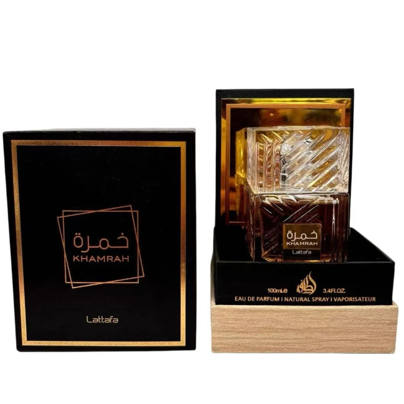 Lattafa Khamrah Qahwa 100ml - Parfum Oriental Arabe Unisexe - Lencensa 