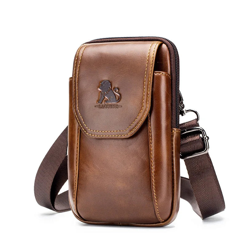 Pochette Ceinture Premium Lencensa - Accessoire Multifonction Cuir - Qualité Exceptionnelle