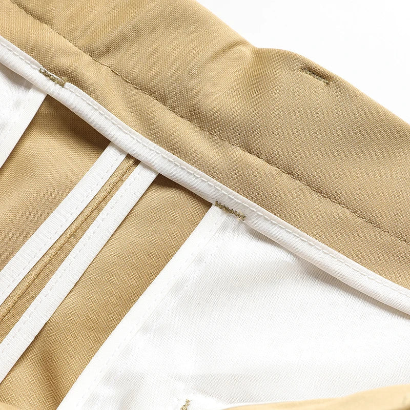 Pantalon Homme Été Extensible - Tissu Soyeux Sans Repassage - Lencensa 