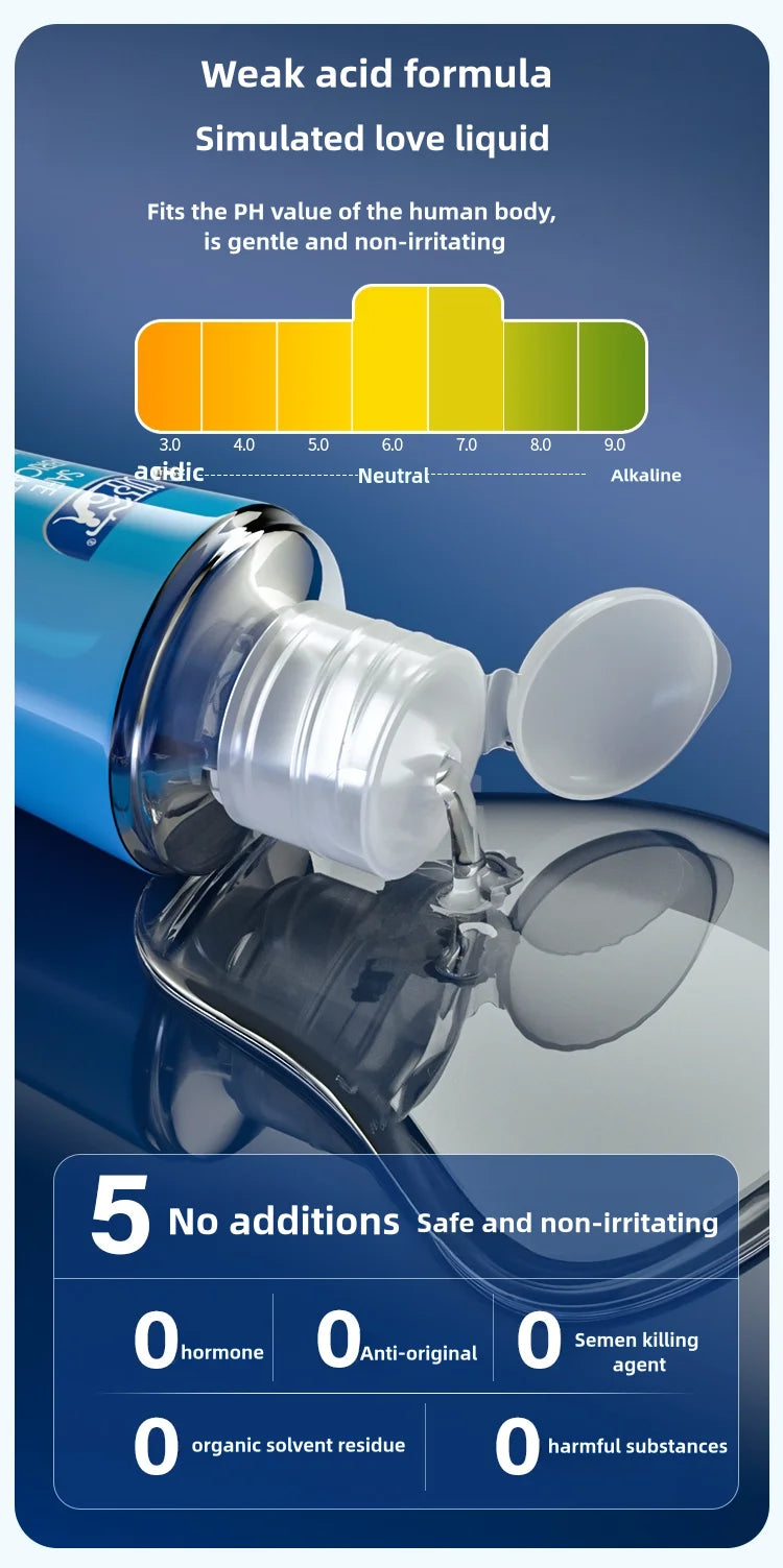 Water-soluble Lubricant Easy to Clean Lubricant Adults Sex Goods for Couples Sexes Toys accessoires Anal Lubrication - Lencensa 