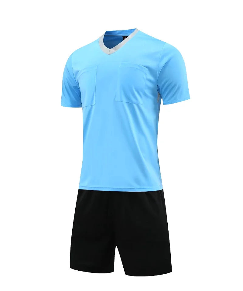 Uniforme Arbitre Football Personnalisable - Maillot Short Nom Numéro HAMEK - Lencensa 