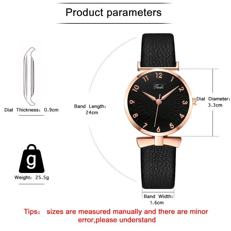 Mode femmes Montre bracelet en cuir Pu Montre-bracelet montres à Quartz pour femmes horloge dames Montre cadeau Reloj Mujer Montre Femme
