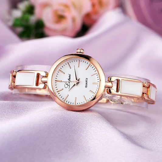 Femme montres nouveau Rose argent dames Bracelet Montre à Quartz dames robe montres Relogios Feminino Reloj Mujer Montre Femme
