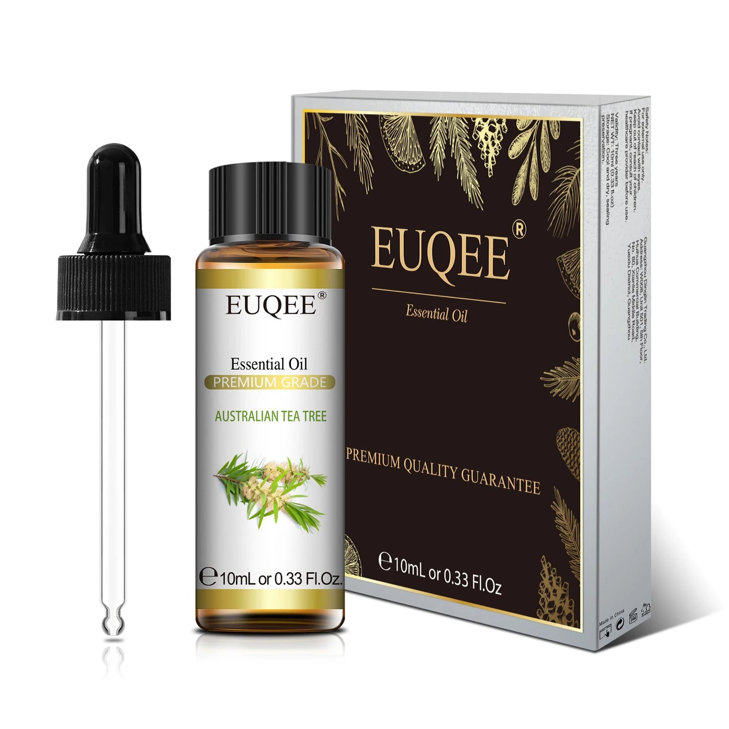 Huile Essentielle Bois de Santal 10ml - Pure et Naturelle Aromathérapie Bien-être - Lencensa 
