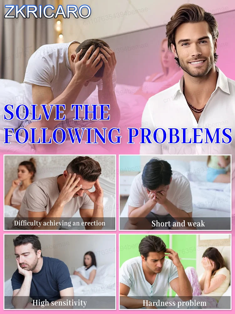 Spray Croissance Masculine - Soin Épaississant et Fortifiant pour Homme - Lencensa 