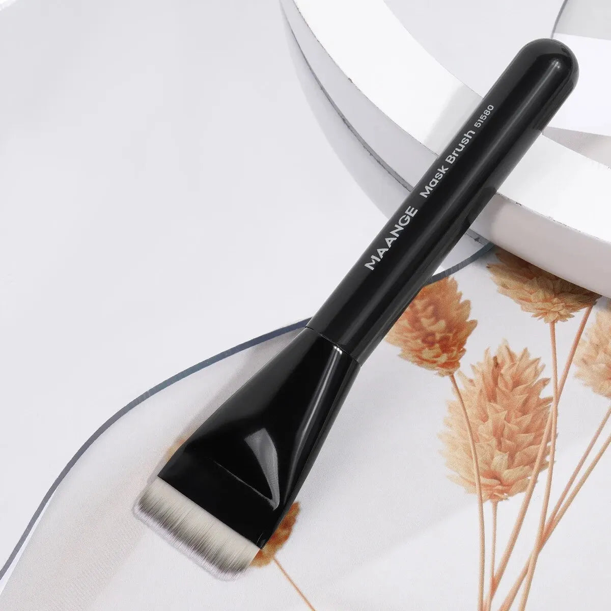 MAANGE 1 pièces masque Facial brosse tête plate correcteur fond de teint brosse doux visage pinceaux de maquillage outil de maquillage cosmétique pour masque peinture