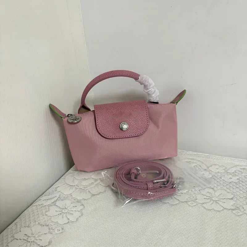France Mini sac à main en nylon sans perforation une épaule femmes sac multifonctionnel printemps automne boulettes sac