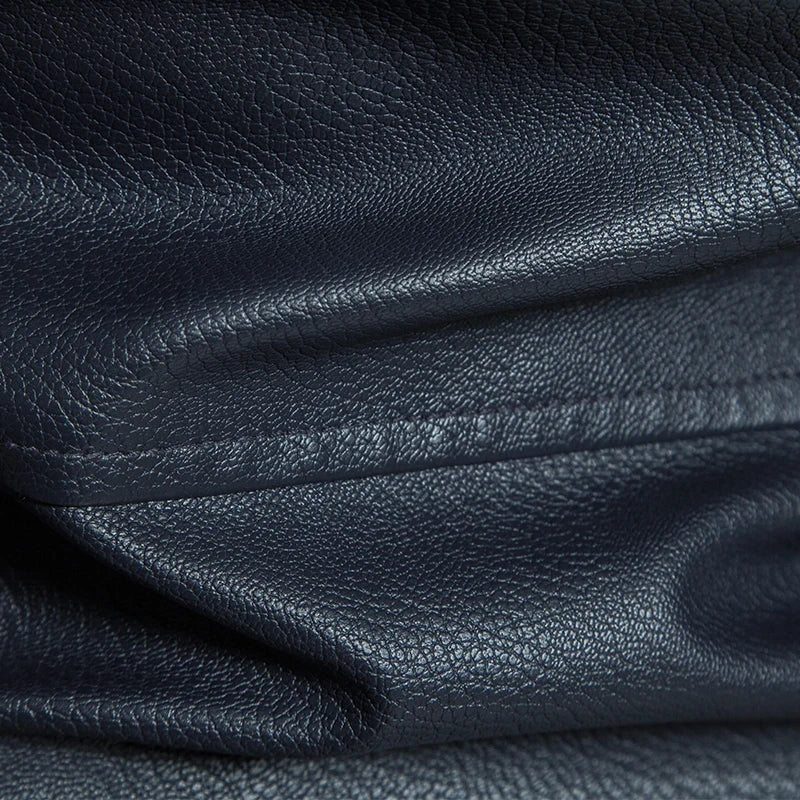 Manteau Cuir Premium Lencensa - Veste Moto Tactique Imperméable - Qualité Exceptionnelle - Lencensa 