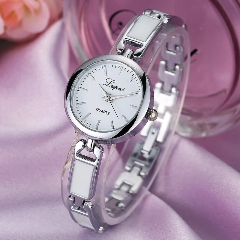 Femme montres nouveau Rose argent dames Bracelet Montre à Quartz dames robe montres Relogios Feminino Reloj Mujer Montre Femme