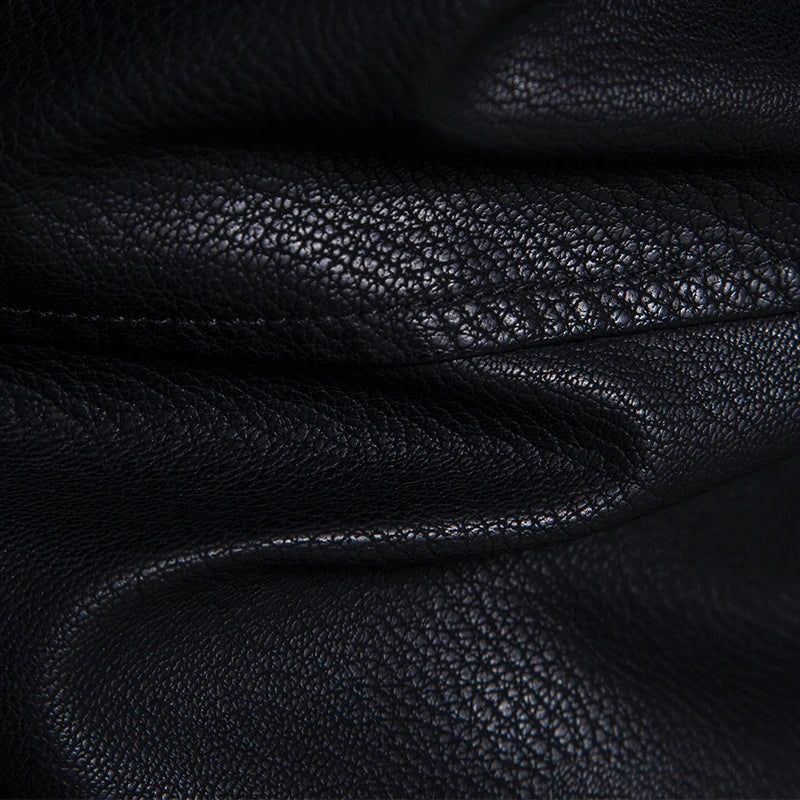 Manteau Cuir Premium Lencensa - Veste Moto Tactique Imperméable - Qualité Exceptionnelle - Lencensa 