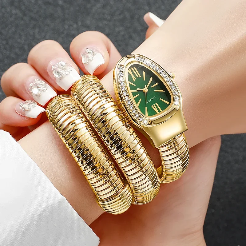 Dames de luxe Montre à Quartz mode or dames montres horloge haute qualité en acier inoxydable Bracelet Montre-Bracelet Montre Femme cadeaux