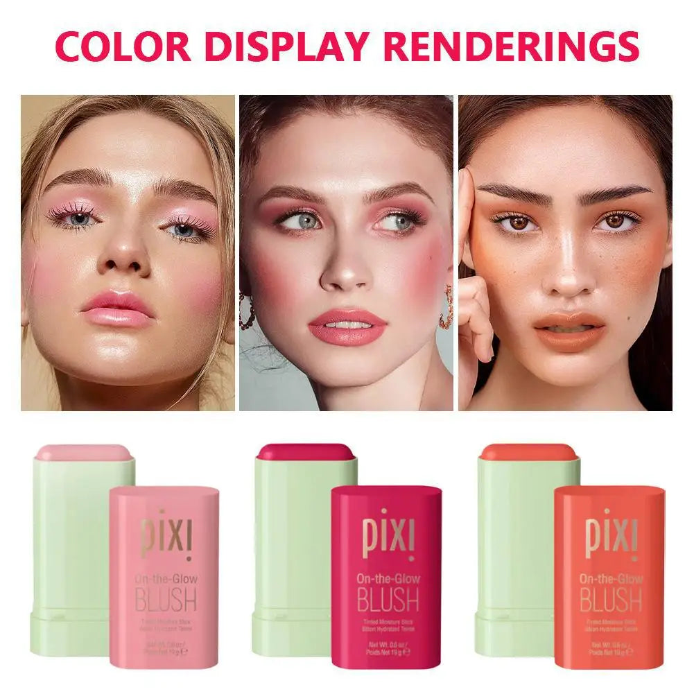 Pixi maquillage bâton multi-usages solide Blush bâton crème durable haute couleur imperméable maquillage pinceaux mat Contour maquillage