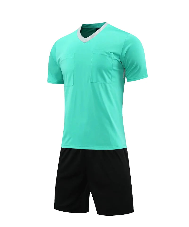 Uniforme Arbitre Football Personnalisable - Maillot Short Nom Numéro HAMEK - Lencensa 