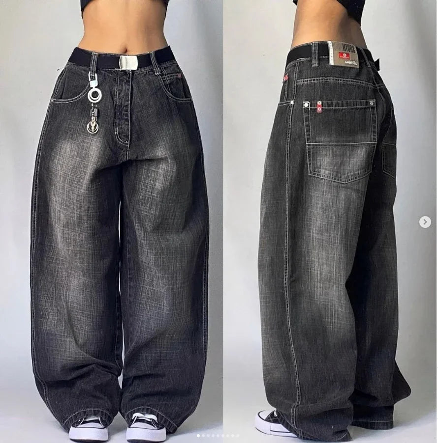 Jean Baggy Premium Lencensa Unisexe - Denim Haute Qualité Y2K Streetwear