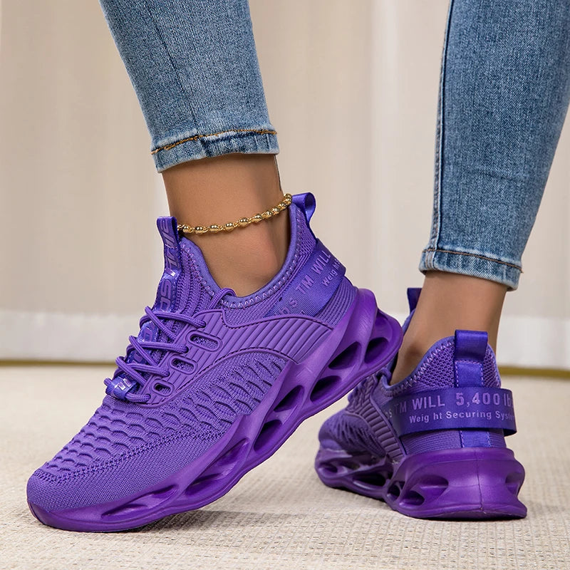 Femmes chaussures de Sport mode plate-forme baskets dames printemps hiver chaussures plates chaussures de course pour femme grande taille 43