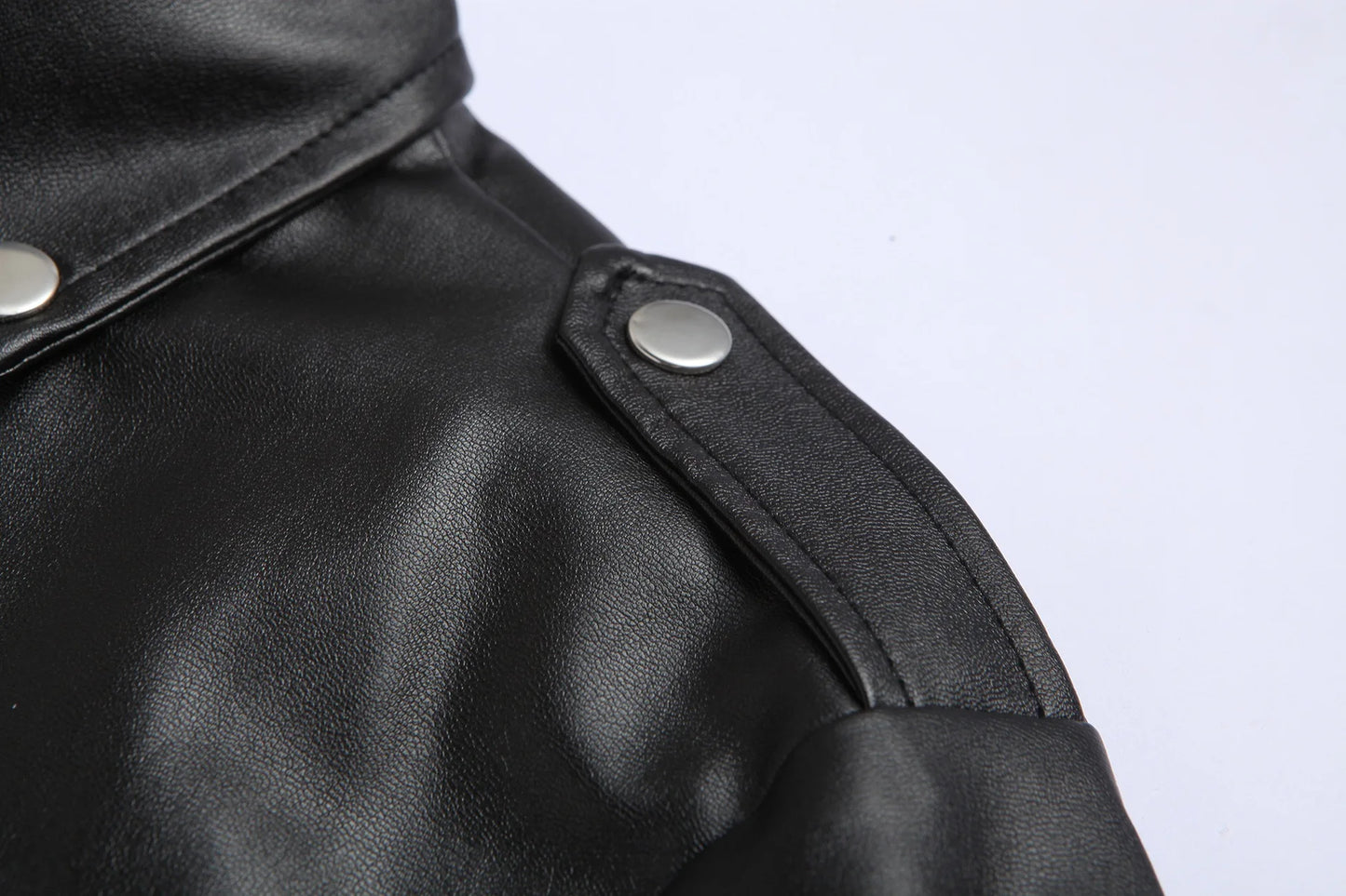 Veste Moto Premium Lencensa - Cuir PU Slim Fit - Qualité Exceptionnelle Mode