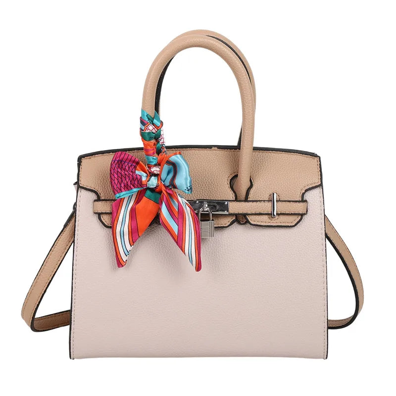 Sac à main de luxe léger et Portable pour femmes, sac à main de tempérament pratique, multifonctionnel, polyvalent, grande capacité, mode Simple - Lencensa 