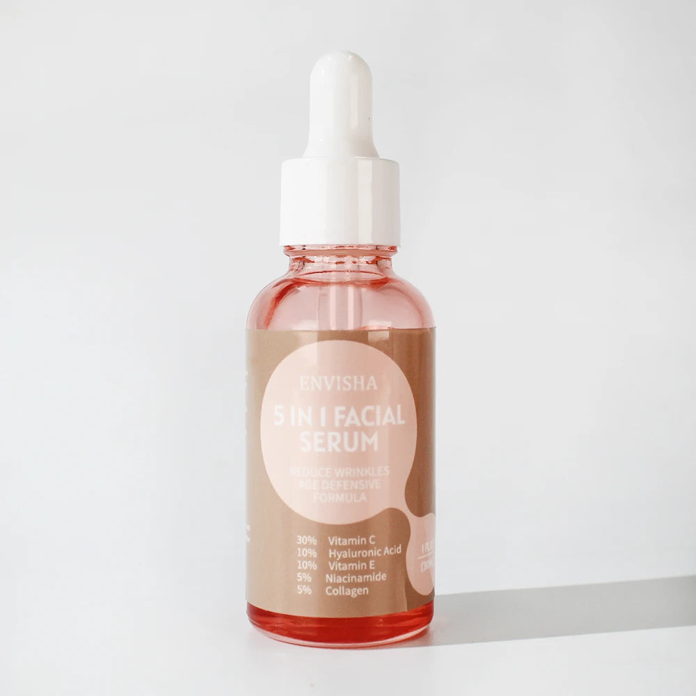 Sérum Visage Lencensa - Collagène + Acide Hyaluronique + Niacinamide Multi-Actifs