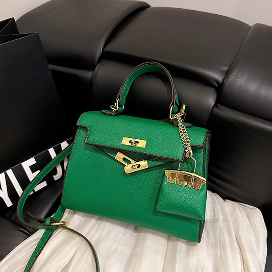 Sac à main de styliste célèbre pour femmes, sac à bandoulière en cuir véritable, Style classique et élégant, populaire pour le transport quotidien, marque pour dames